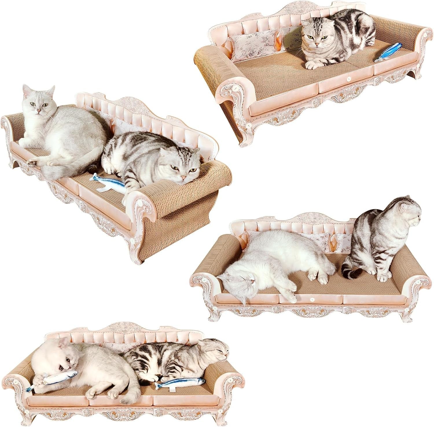 miwoowim-31-5-extra-large-cat-scratcher-sofa-durable-cardboard-lounge-bed-luxury-durable-corrugated-scratching-board-couch-for-big-cats-infinity-modern-stylish-lounger-protects-furniture