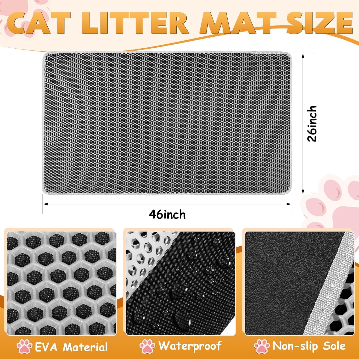 cat-litter-mat-46x26-double-layer-waterproof-litterbox-mat-gray-non-slip-backing-washable-for-easy-cleanup-traps-stray-litter-with-waterproof-honeycomb-large-grid-that-is-urine-proof