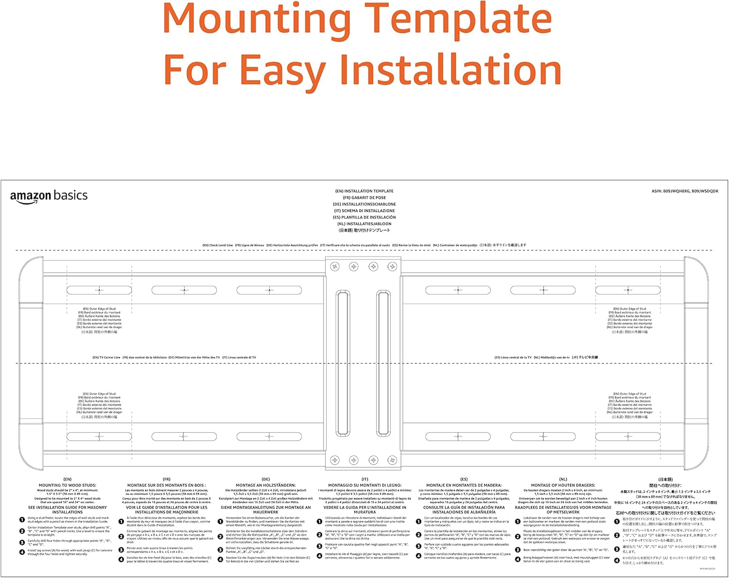 low-profile-tv-wall-mount-with-horizontal-post-installation-leveling-for-37-to-86-inch-tvs-wood-studs-compatible-black