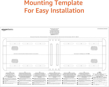 Low Profile TV Wall Mount with Horizontal Post Installation Leveling for 37 to 86 Inch Tvs, Wood Studs Compatible, Black7