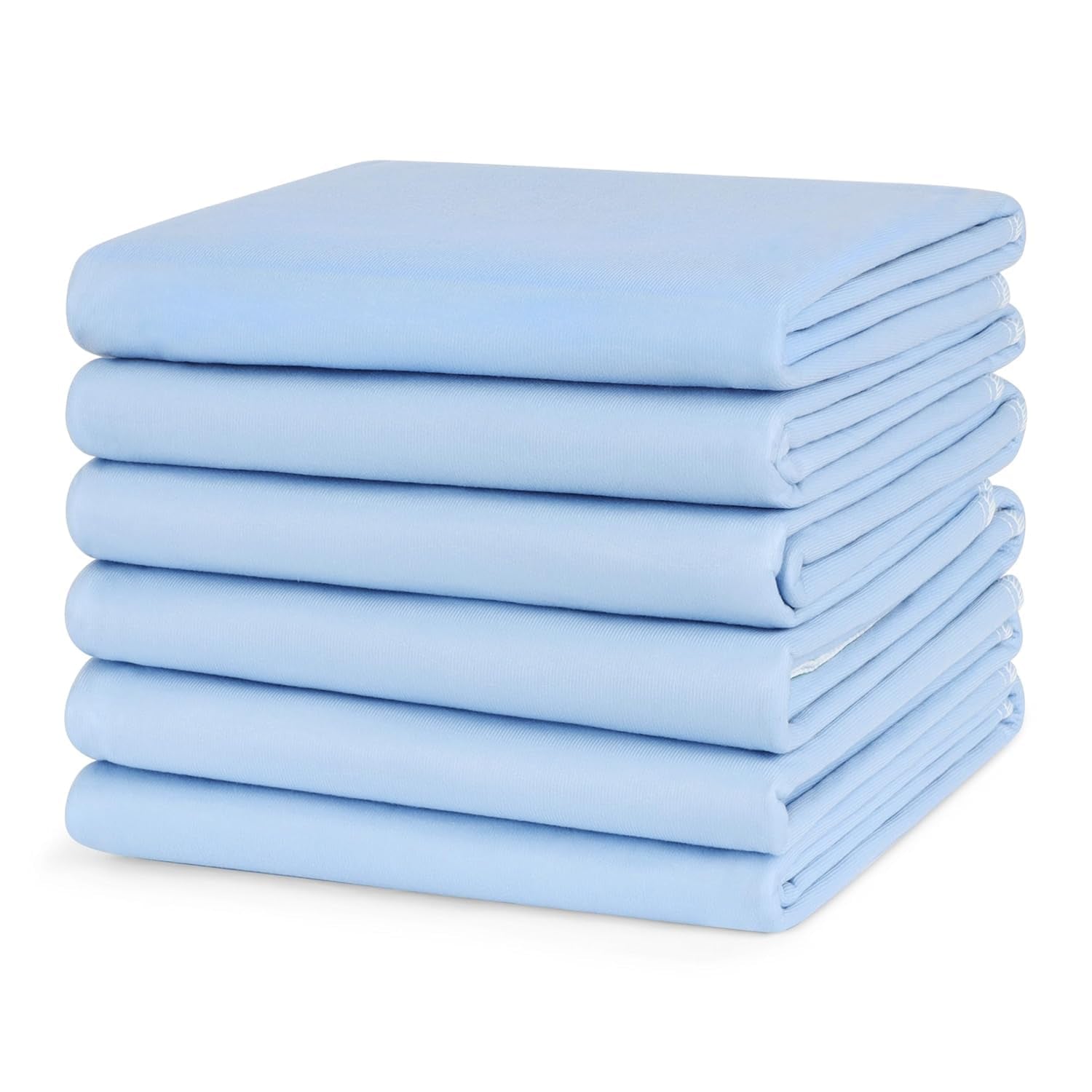 simpli-magic-washable-underpads-34x36-pack-of-6-heavy-absorbency-reusable-bedwetting-incontinence-pads-for-kids-adults-elderly-and-pets-waterproof-protective-pad-for-bed-couch-sofa-floor