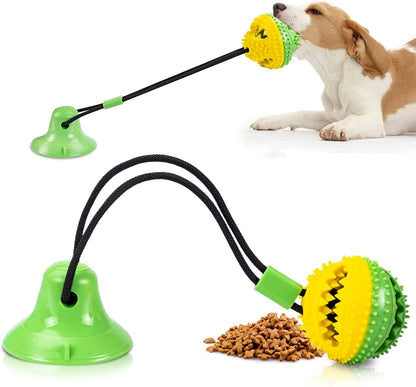 Askhald Dog Toys Chew Toys for Aggressive Chewers, Puppy Training Treats Teething Rope Toys for Boredom Dog Puzzle Treat Food Dispensing Ball Toys for Puppies Teething (Blue)9