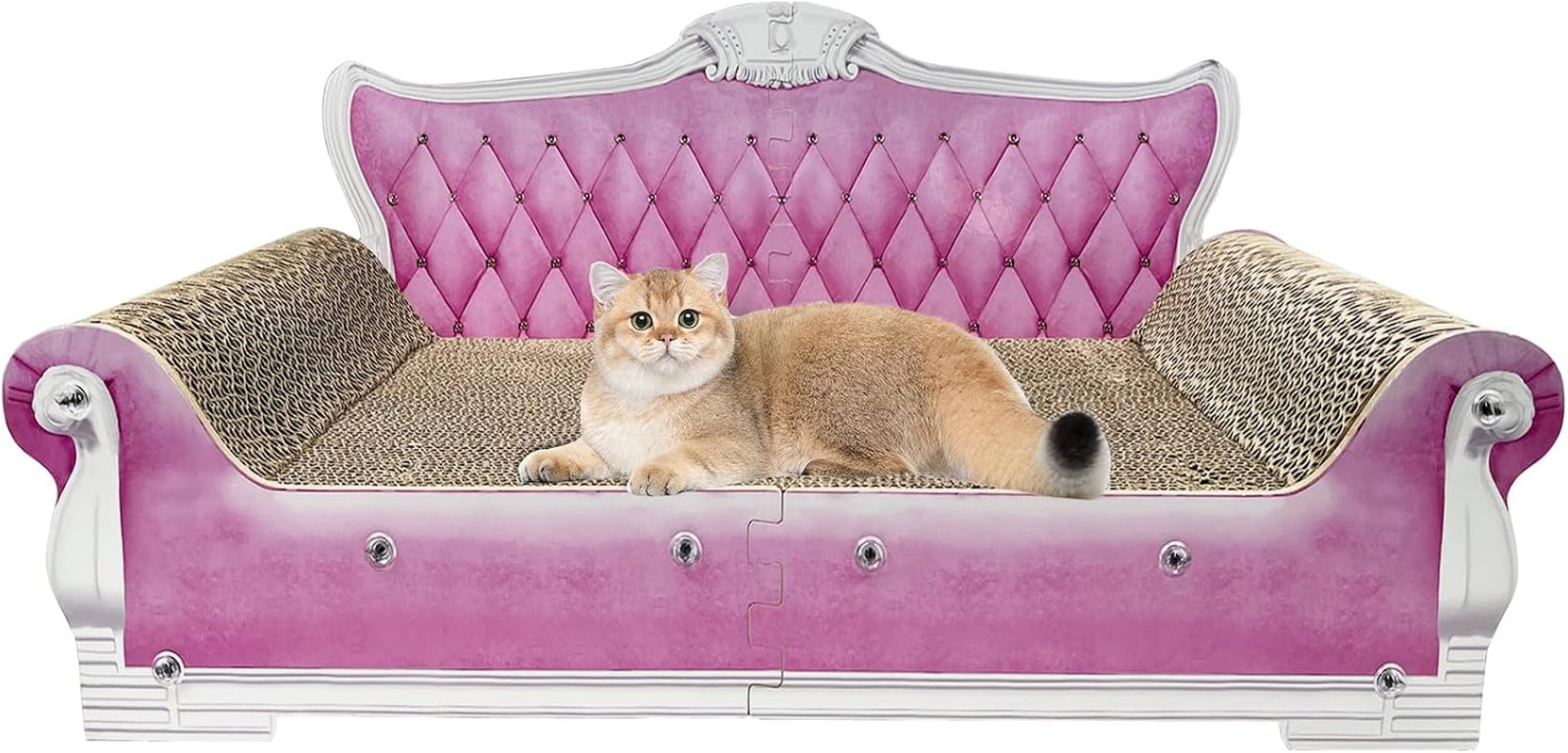 luxury-cardboard-cat-scratcher-sofa-bed-couch-shaped-scratching-board-scratch-lounge-with-catnip-scratcher-for-indoor-cats-large-grey
