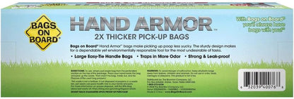 Bags on Board Dog Poop Bags with Easy Tie Handles, Drawer Pack, 200 Count | Extra Thick Waste Pickup Bags, Easy Tie Handles, Easy Dispensing Drawer Pack, Strong Leak Proof Design, 200 Count3