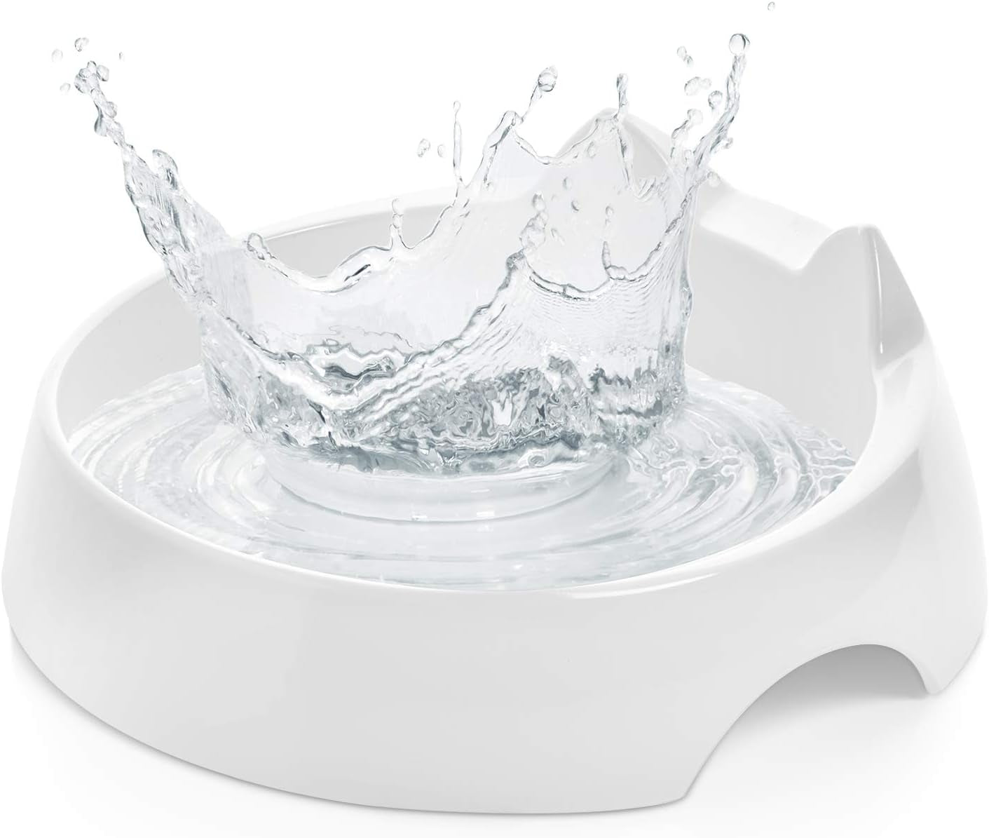 catguru-whisker-stress-free-cat-water-bowl-reliefs-whisker-fatigue-wide-cat-dish-non-slip-pet-feeding-bowl-shallow-pet-food-water-bowls-non-skid-bowls-for-cats-marshmallow