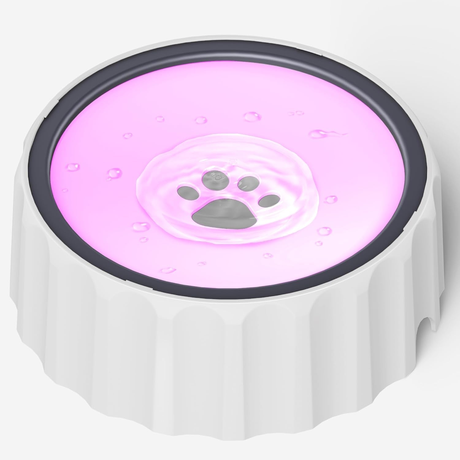 304-stainless-steel-dog-water-bowl-no-spill-101oz-3l-large-capacity-pet-water-dispenser-with-floating-disk-non-slip-slow-drink-feeder-for-cat-anti-gulping-splash-proof-for-travel-car-home