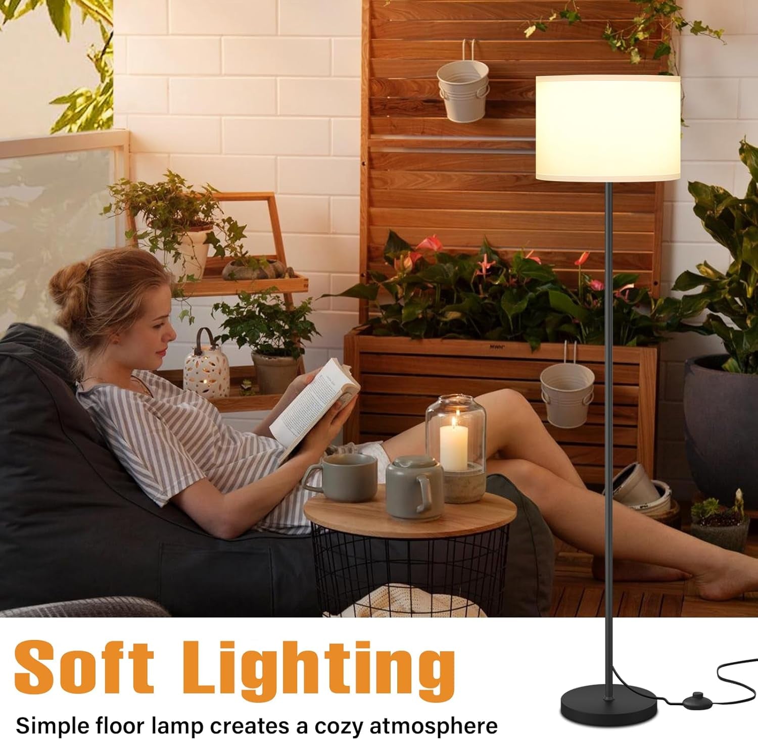 modern-floor-lamp-simple-design-with-white-shade-foot-pedal-switch-60-black-floor-lampwithout-bulb-tall-lamps-for-living-room-bedroom-office-dining-room-kitchen