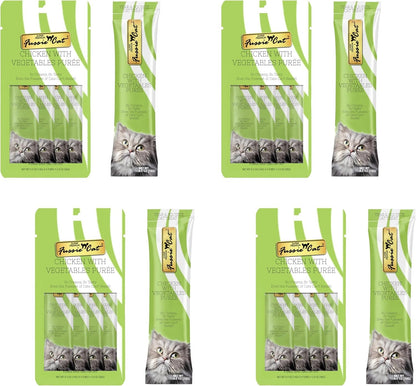Fussie Cat, 0.5 Ounces Each, 50 Tubes, Ocean Fish Variety 10 Flavors9