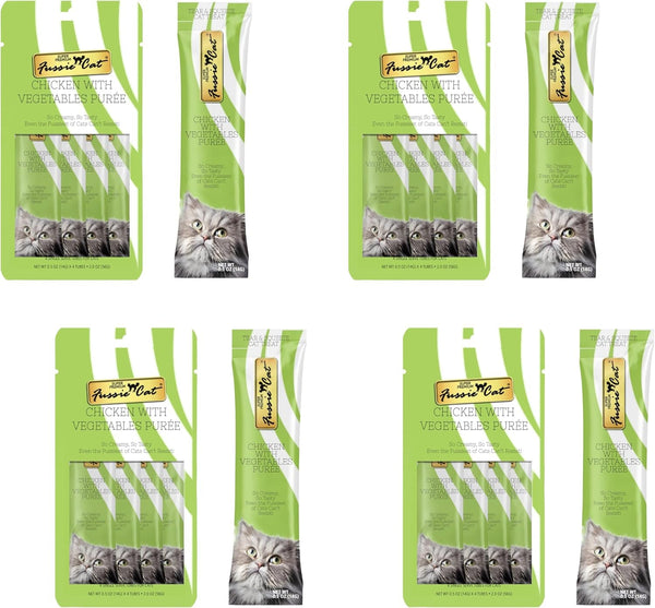 Fussie Cat, 0.5 Ounces Each, 50 Tubes, Ocean Fish Variety 10 Flavors9