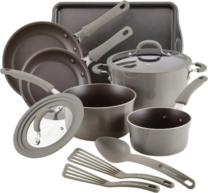 14741 11-Piece Nonstick Cookware Set - Gray1