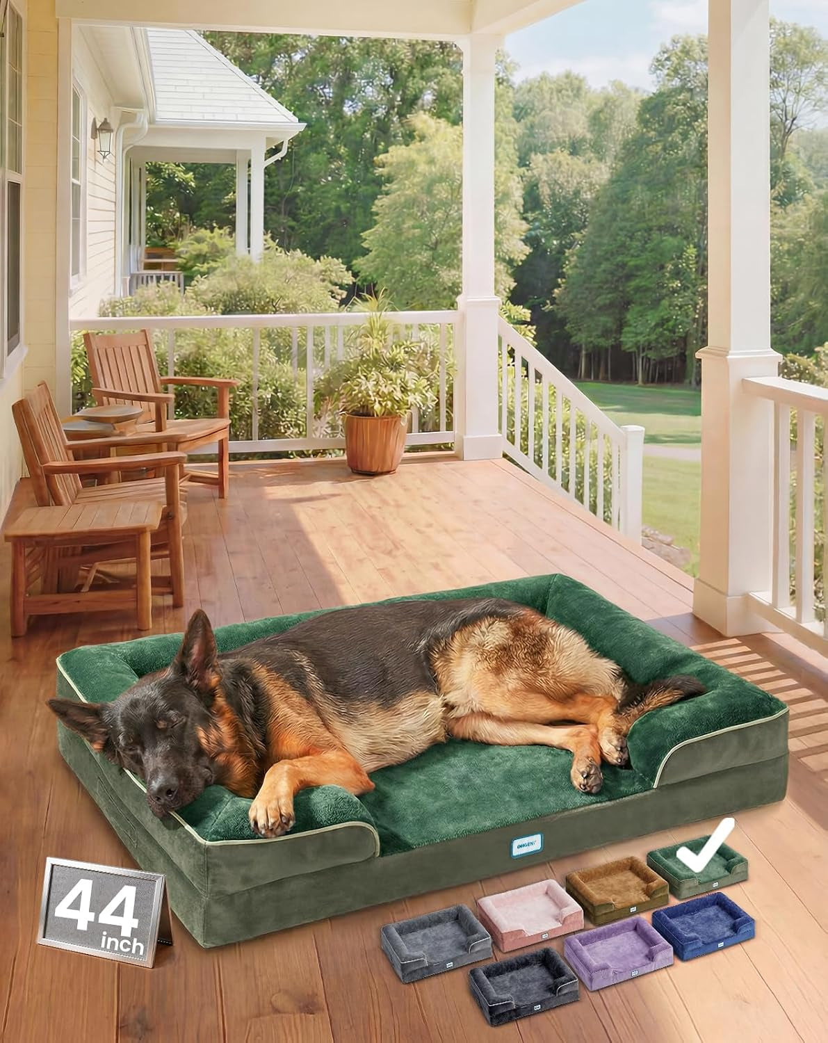 ohgeni-orthopedic-extra-large-dog-bed-couch-memory-foam-44-inch-gray-waterproof-pet-bed-with-machine-washable-removable-cover-soft-comfortable-fabric
