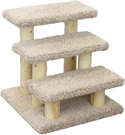 Homestock Cat Tree Perch - Multi-Level Climbing Post for Indoor Cats - 28" X 23" X 36.5" - Green1