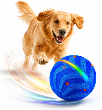 Smart Dog Ball - High-Elasticity E-TPU Interactive Toy, Automatic Rolling Ball with 2 Modes & LED Glow, 350Mah Long Battery Life, Motion Activated & USB-C Rechargeable for Dogs1