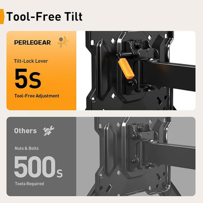 Long Arm TV Wall Mount for 32-65″ Tvs, 37.4” Long Extension | Max VESA 400X400Mm, Corner TV Mount with Articulating Arms, Full Motion Wall Bracket with Swivel and Tilt, Holds to 110 Lbs6