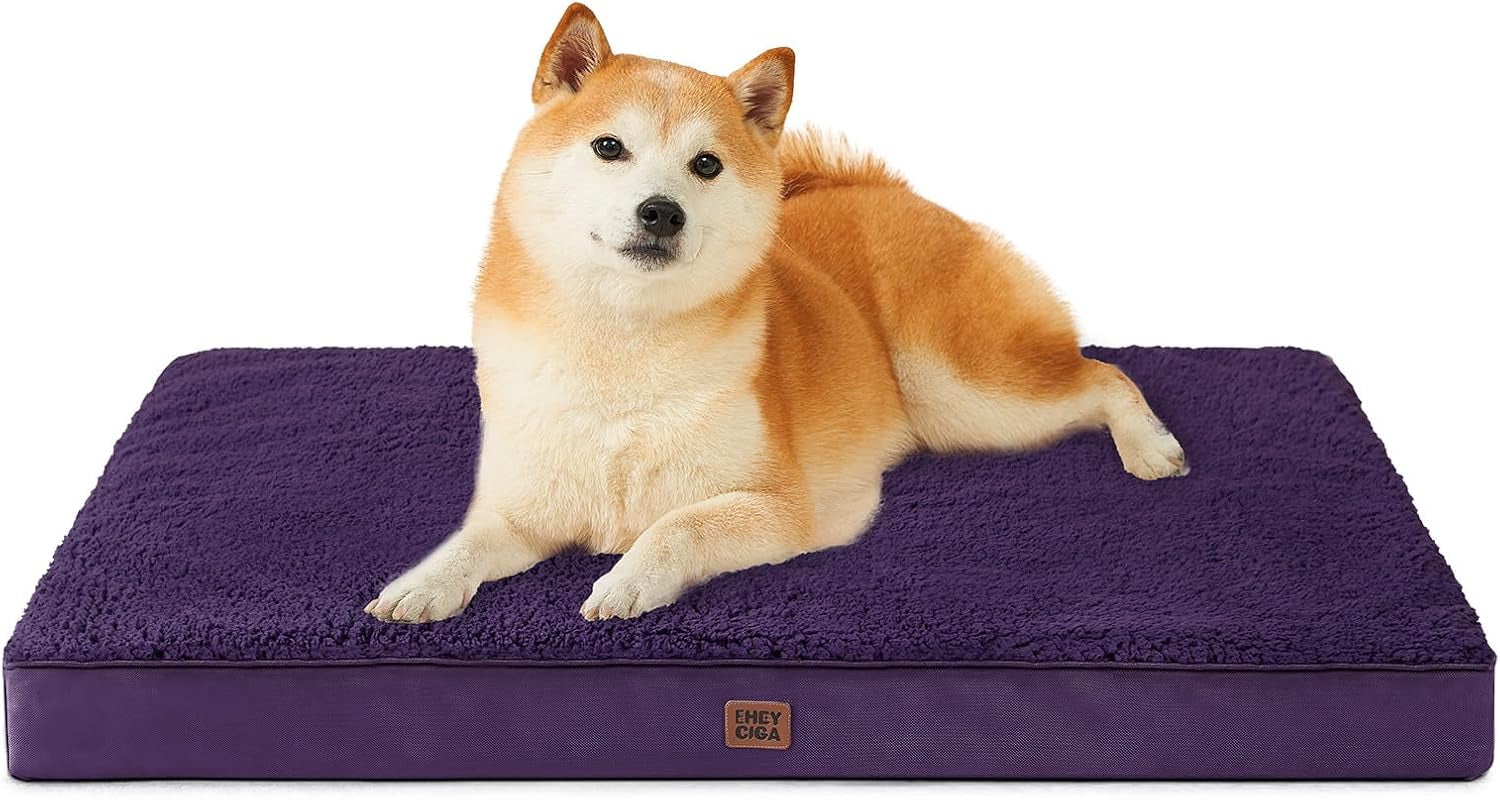 eheyciga-orthopedic-dog-bed-large-with-removable-washable-cover-grey-41x27-egg-crate-foam-support-durable-oxford-fabric-non-slip-bottom-machine-washable-soft-waterproof-plush-pet-bed-mat-for-crate