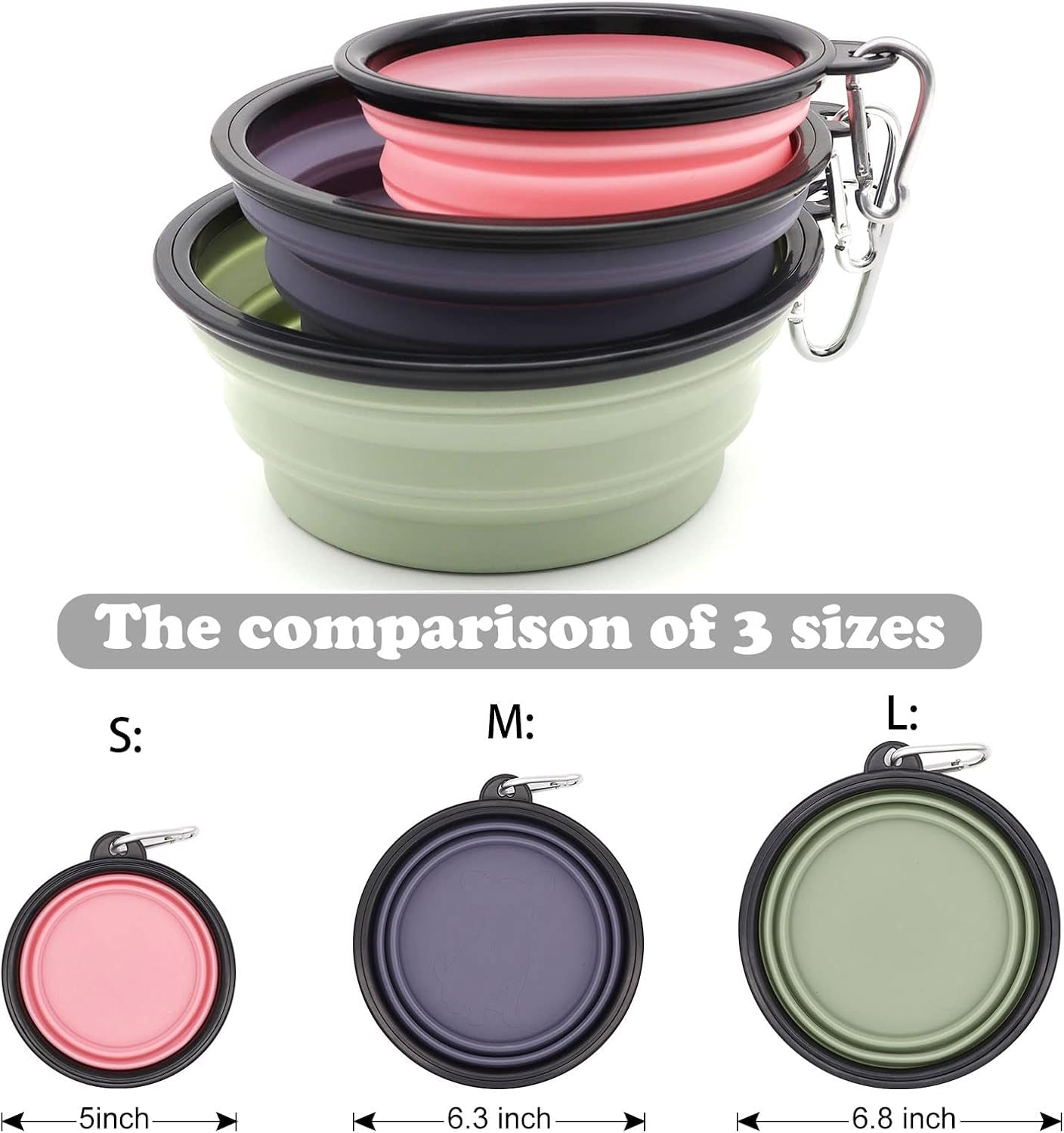 2-pack-small-dog-travel-bowl-collapsible-bowls-for-dogs-foldable-cat-water-bowl-portable-pet-feeding-watering-traveling-dish-black-orange
