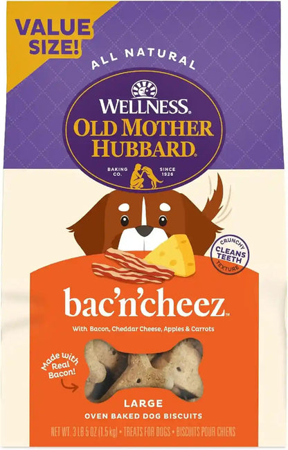 Wellness Old Mother Hubbard Classic Original Mix Dog Biscuits, Natural Training Treats, 4 Flavors, Mini Size, 3.8 Lb Bag10