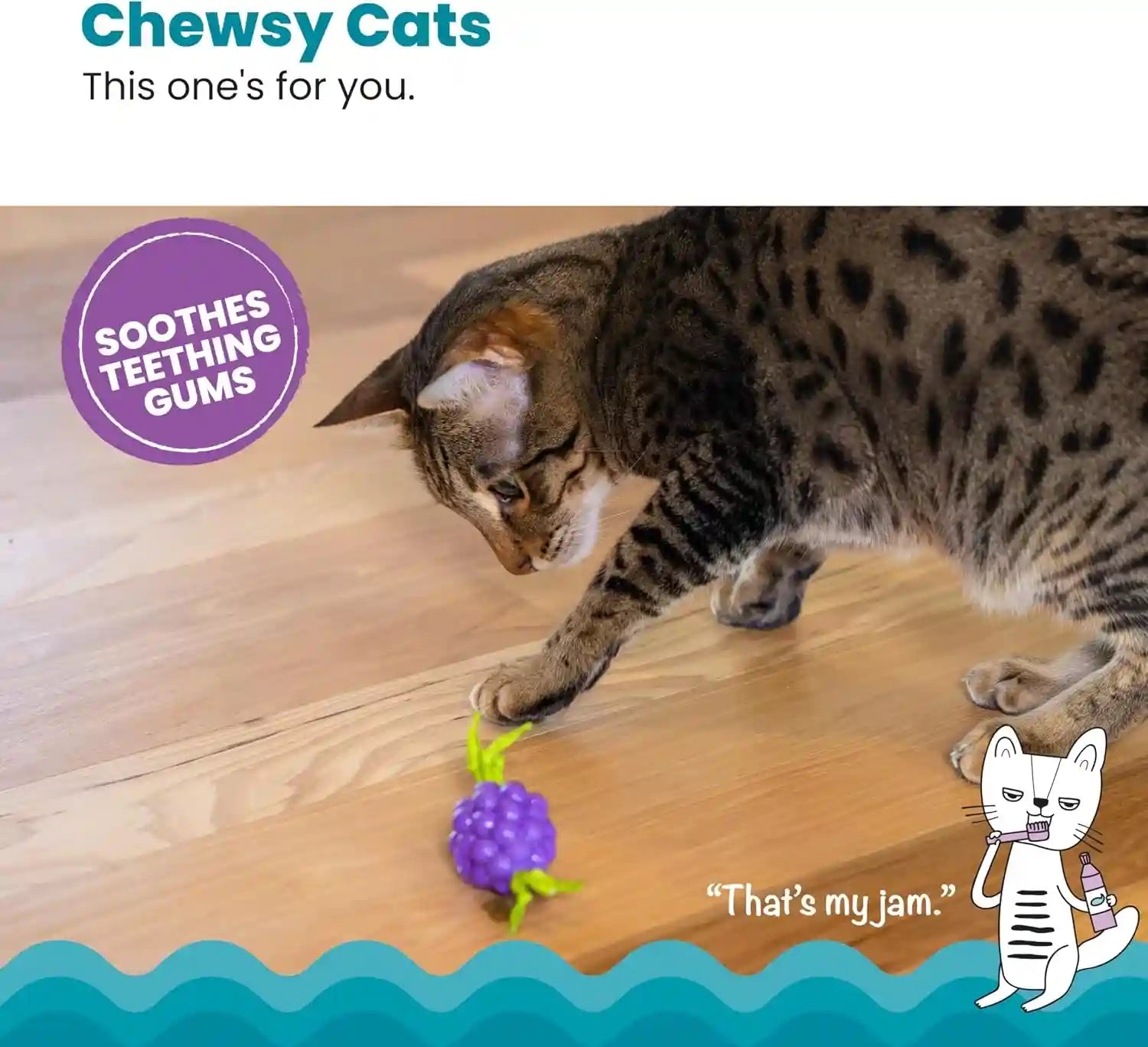 catstages-bouncing-grape-teether-cat-toy-soft-and-textured-chew-catnip-oil-coating