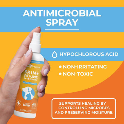Skin & Wound Care Spray for Dogs & Cats – Lick-Safe Antiseptic Healing Aid, Itch Relief & Skin Repair Treatment for Hot Spots, Rashes, Cuts, Burns, & Irritation2