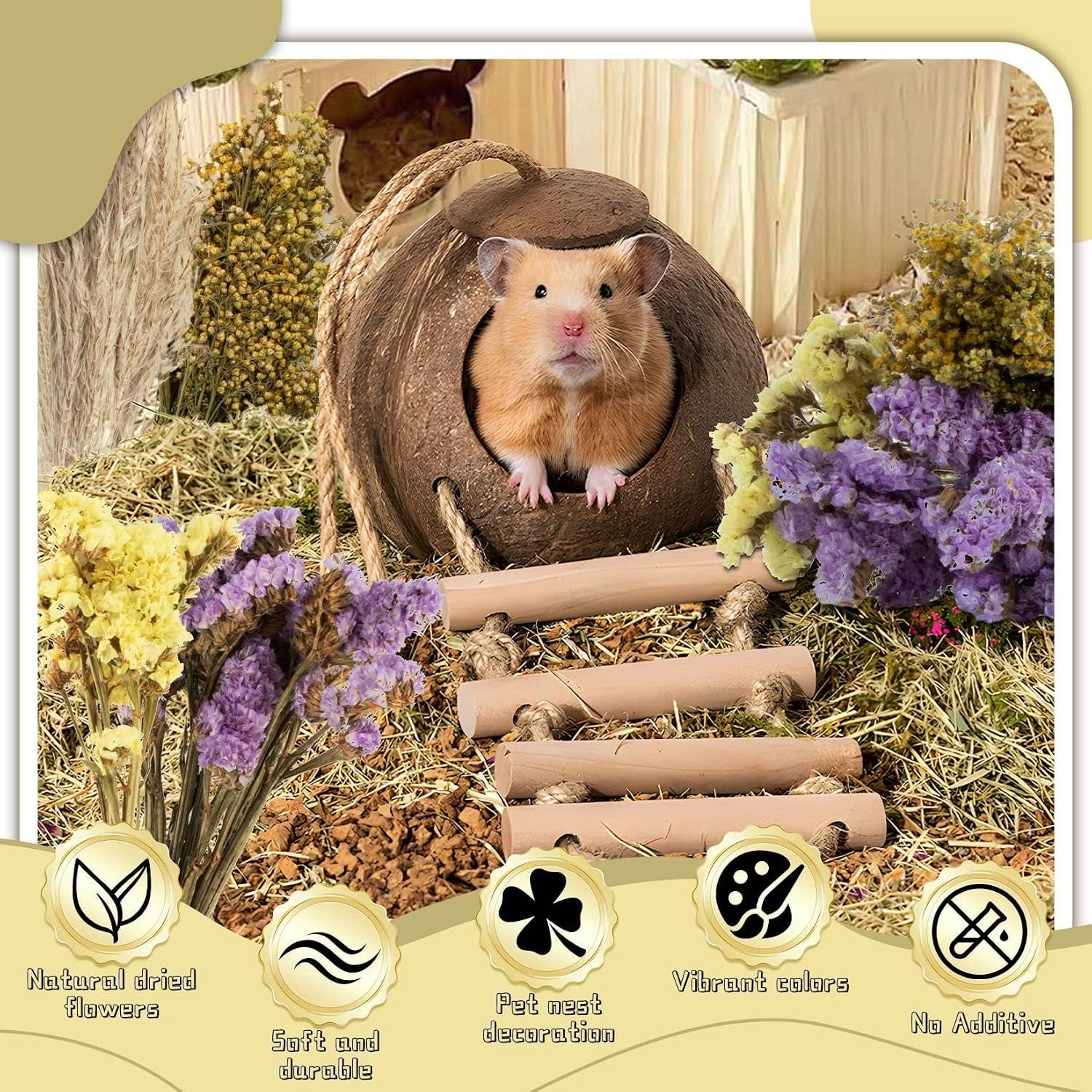 sukh-47-pcs-hamster-sprays-natural-dried-flower-and-herb-forage-mix-sprays-for-hamster-cage-accessories-habitat-decor-enrichment-for-syrian-dwarf-hamsters-gerbils-guinea-pigs-small-pets