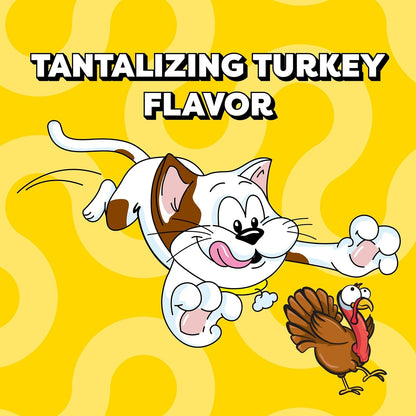 Temptations Classic Crunchy and Soft Cat Treats, Turkey, 6.3 Oz, 10 Pack | under 2 Calories per Treat, Crunchy outside & Soft Inside, Resealable Pouch, Snack or Food Topper, 100% Complete & Balanced4