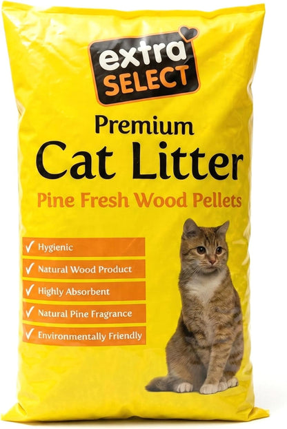 Extra Select Premium Wood Based Cat Litter, 15 L1