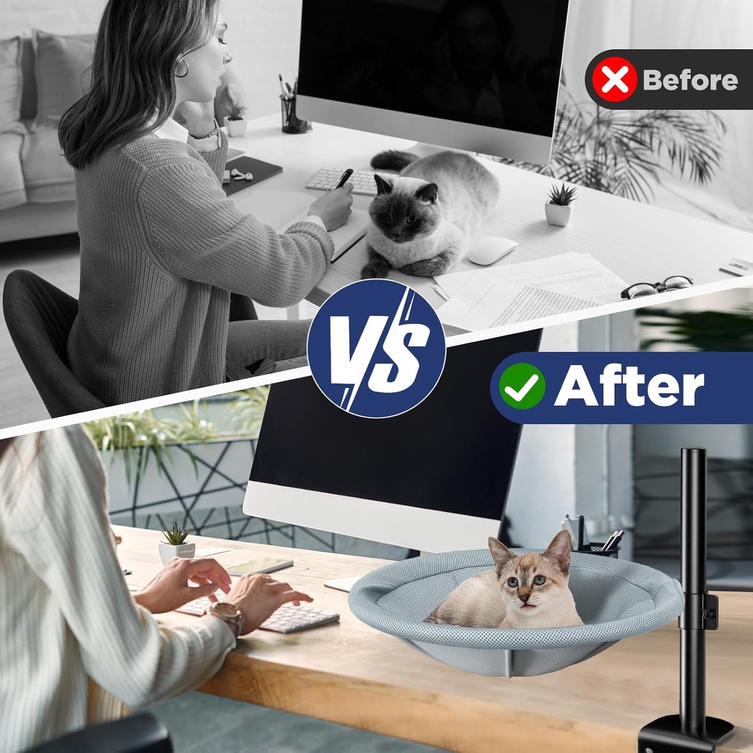aiperro-cat-desk-bed-360-rotating-height-adjustable-cat-hammock-perch-sturdy-cats-bed-for-desk-with-removable-washable-cover-supports-up-to-60lbs-perfect-for-indoor-cats