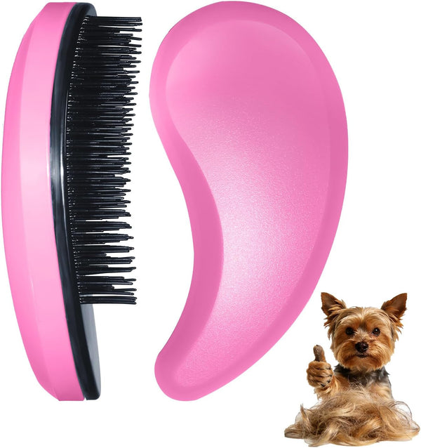 Small Dog Brush, Skin-Friendly Soft Bristles (Blue) | Puppy Hair Brush, Massage and Bath Supplies, Pet Grooming Tool for Teddy, Yorkies, Maltese, Shih Tzu, Chihuahua13