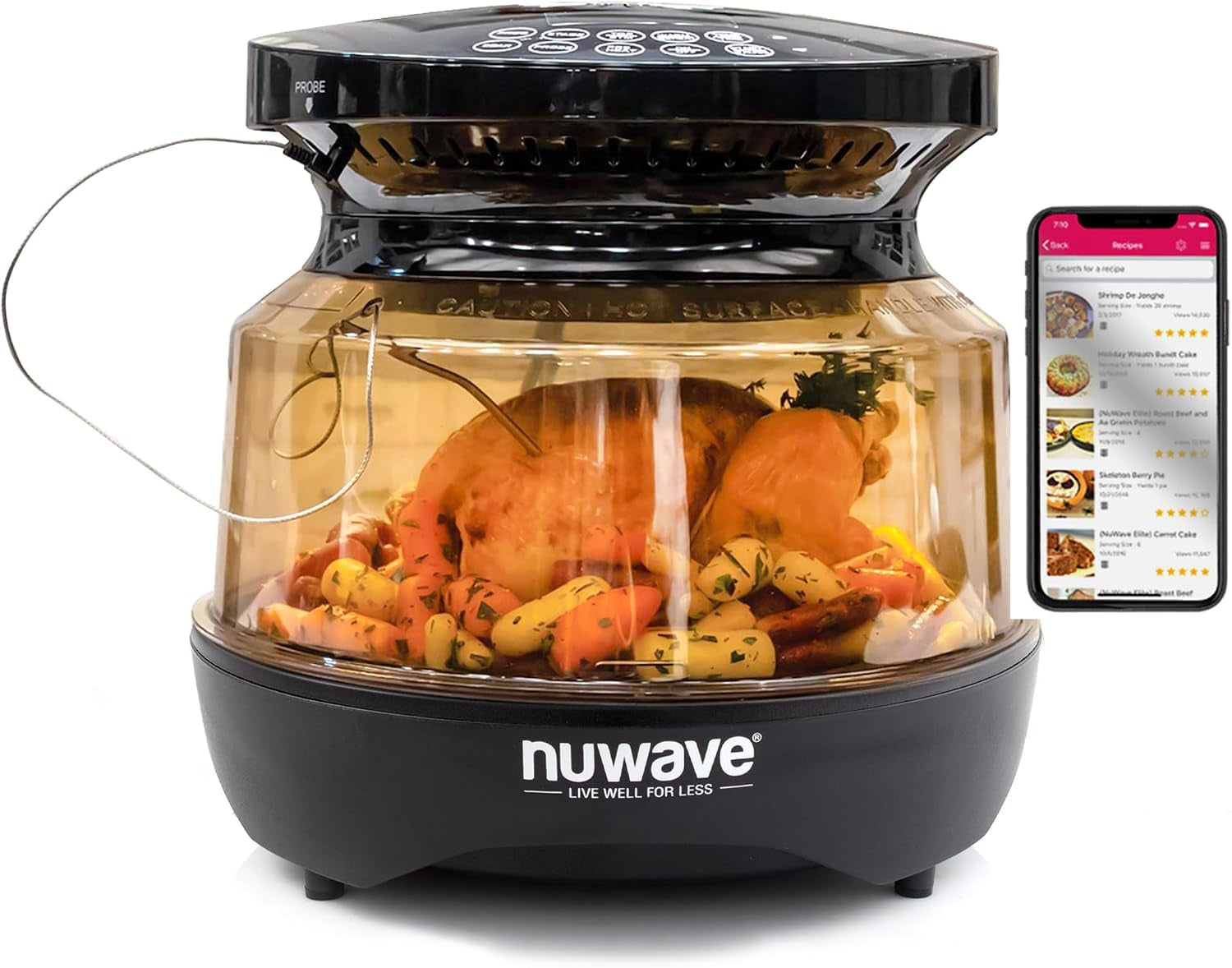 nuwave-primo-grill-oven-pfas-free-countertop-oven-convection-top-grill-bottom-smart-thermometer-perfect-for-cooking-frozen-or-fresh-with-surround-heat-for-flawless-results