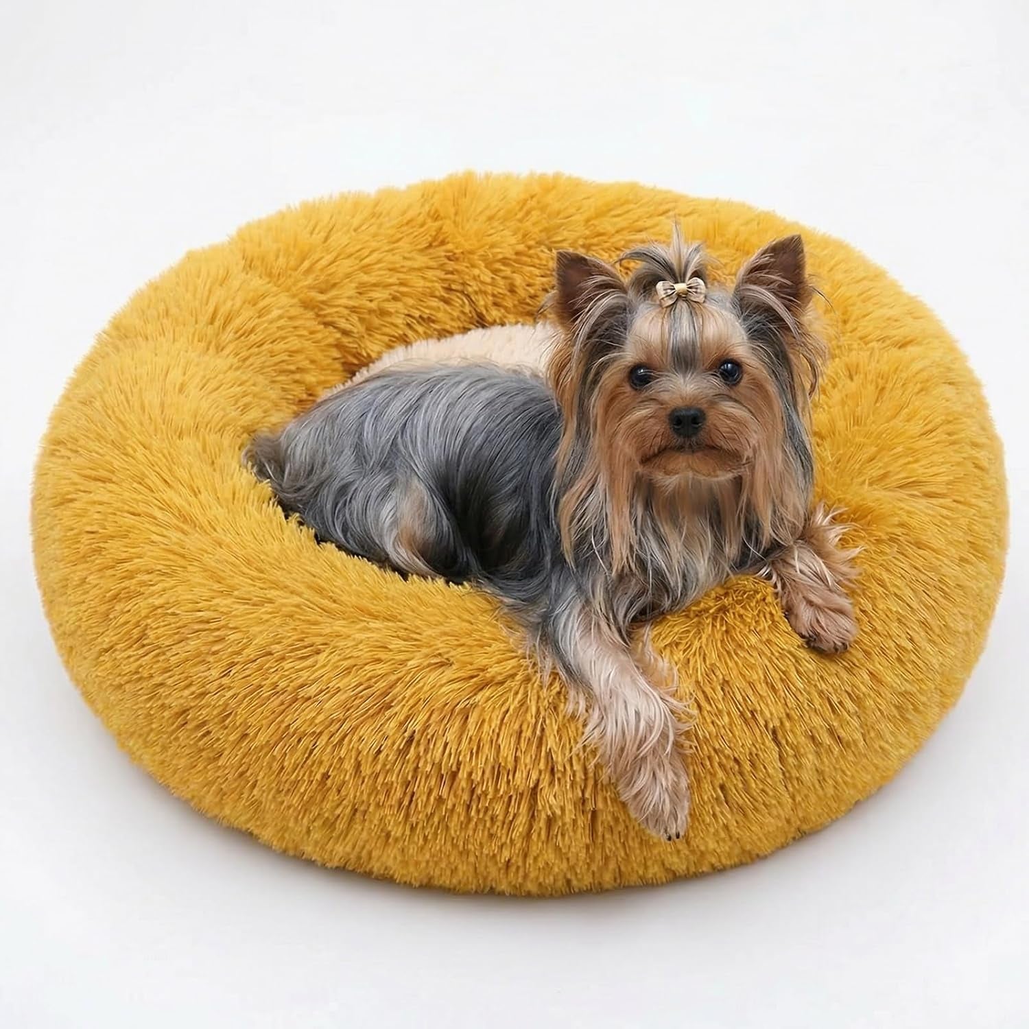 small-calming-dogs-bed-for-small-dogs-anti-anxiety-machine-washable-fluffy-luxury-anti-slip-waterproof-mute-base-warming-cozy-soft-pet-puppy-round-bed