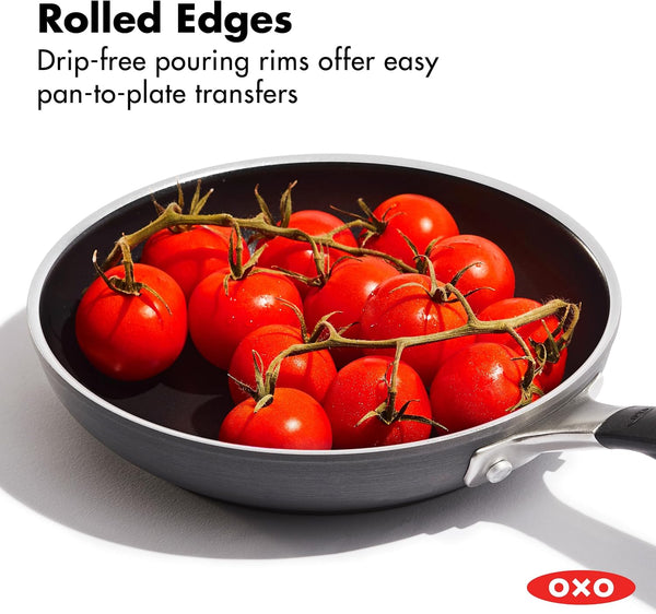 OXO 8” Non-Stick Every Day Frying Pan, Bpa-Free Comfort Grip Silicone Handle, Dishwasher & Oven Safe, Pfas-Free Ceramic Skillet, Black5