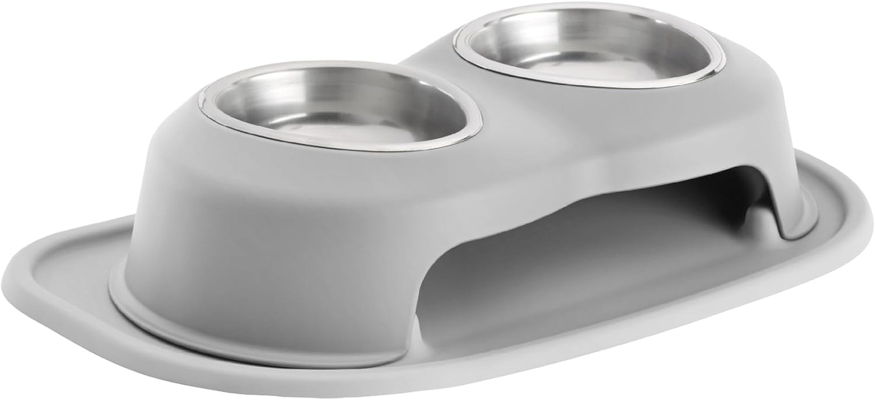 weathertech-double-high-pet-feeding-system-elevated-dog-cat-bowls-8-inch-high-dark-grey-dhc3208dgdg