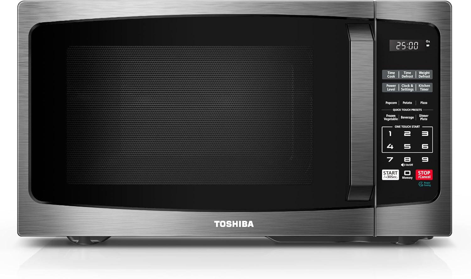 microwave-oven-0-9-cu-ft-900w-black-stainless-steel-6-auto-menus-mute-function-child-lock-led-lighting-10-6-inch-removable-turntable-perfect-for-apartment