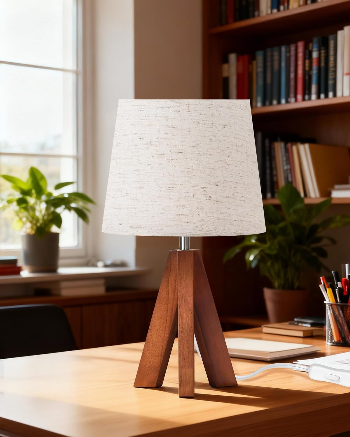 tripod-table-lamp-14-6-inch-small-bedside-lamp-with-beige-linen-shade-modern-nightstand-lamp-for-bedroom-kids-room-living-room-nursery-office-e26-socket-dark-wood-base-le51tl05