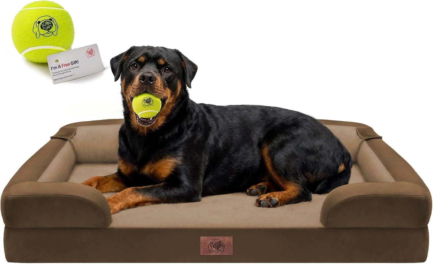 waterproof-orthopedic-dog-bed-for-extra-large-sized-dogs-memory-foam-pet-bed-sofa-with-bolster-dog-couch-with-washable-cover-non-slip-bottom-42x30-inch-grey