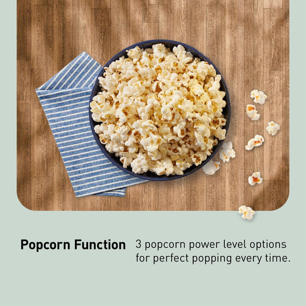 Panasonic NN-SN65KW Microwave Oven with Inverter Technology, 1200W, 1.2 Cu.Ft. Small Genius Sensor One-Touch Cooking, Popcorn Button, Turbo Defrost-Nn-Sn65Kw-(White) | 1.2 Cu.Ft. Small Genius Sensor One-Touch Cooking, Inverter Technology, 1200W, Popcorn Button, Turbo Defrost16