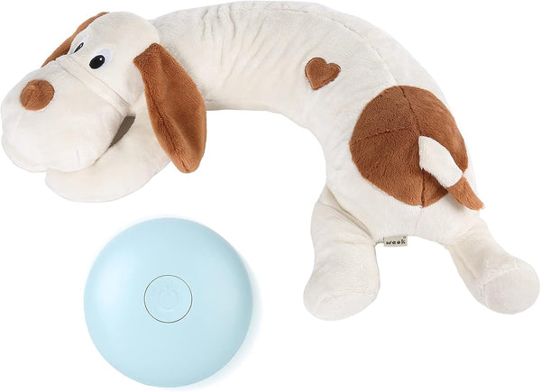 WEOK Heartbeat Puppy Toy, Comfort Cuddler Pillow, Dog Anxiety Relief Calming Aid,Heartbeat Stuffed Toy for Dogs,Puppy Heartbeat Toy Sleep Aid,Dog Heartbeat Toy for Pet20