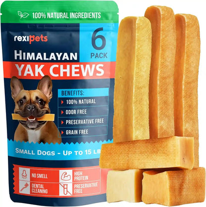 100% Natural Yak Cheese Himalayan Made Dog Chews All Breeds - Lactose Free Yak Chew for Small, Medium & Large Dogs - Dental Cleaning Dog Chews Aggressive Chewers - Long Lasting Odor & Gluten Free8