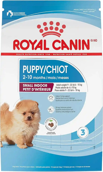 ROYAL CANIN Size Health Nutrition Small Indoor Puppy Dry Dog Food, 2.5 Lb Bag1