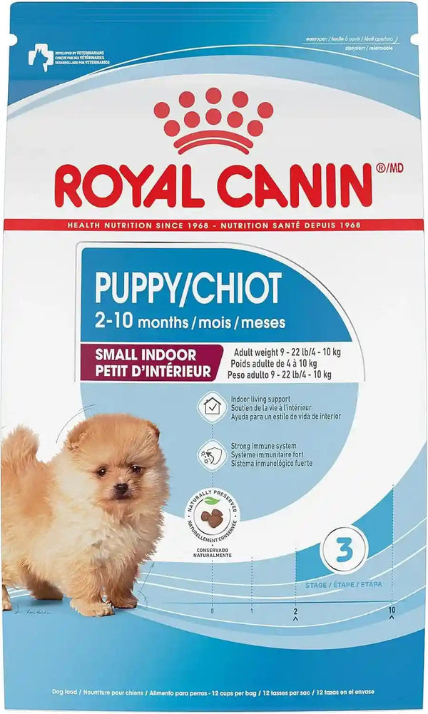 ROYAL CANIN Size Health Nutrition Small Indoor Puppy Dry Dog Food, 2.5 Lb Bag1