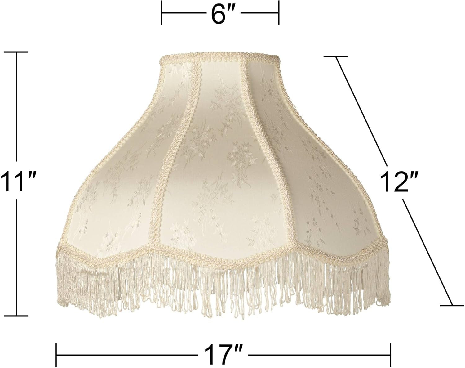 large-cream-scallop-dome-lamp-shades-6x17x12x11-spider-set-of-2-6-top-x-17-bottom-x-11-high-replacement-for-table-floor-lamps-hardback-shade-pre-assembled-floral-harp-finial