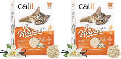 Catit Go Natural Pea Husk Clumping Cat Litter, 12.3 Lb, Natural9