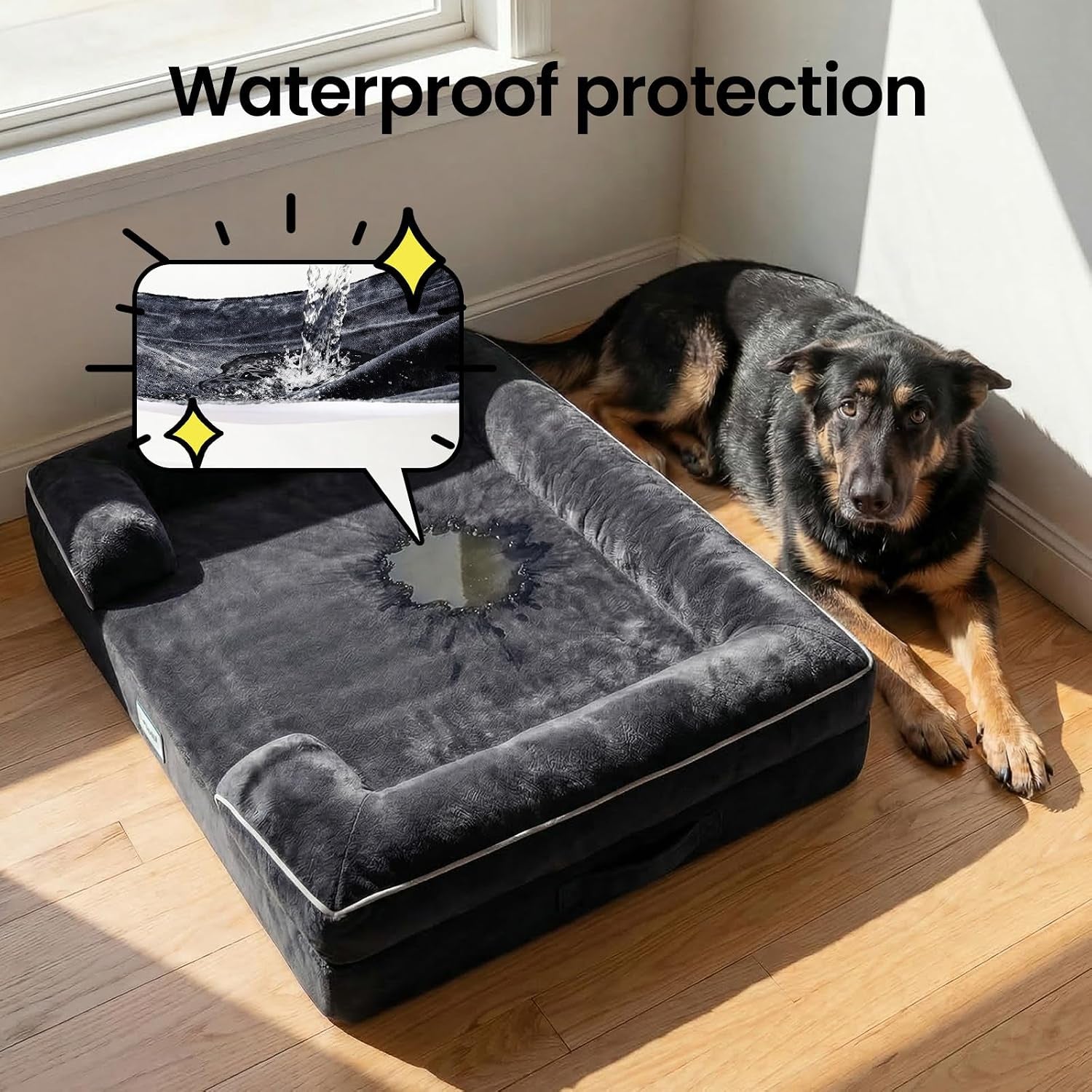 ohgeni-sofa-style-orthopedic-dog-bed-for-large-dogs-memory-foam-pet-bed-with-removable-machine-washable-plush-cover-non-slip-bottom-45-inch-black