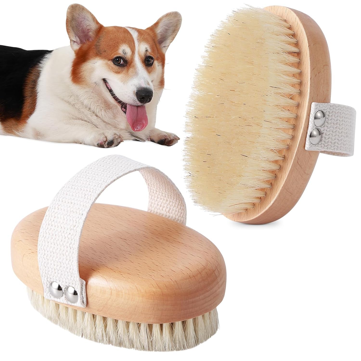 soft-boar-bristle-pet-palm-brush-for-short-haired-dogs-and-cats-with-band-reduce-shedding-ergonomic-dog-brush-easy-to-hold-and-reduces-stress-on-your-wrist-ideal-for-daily-grooming