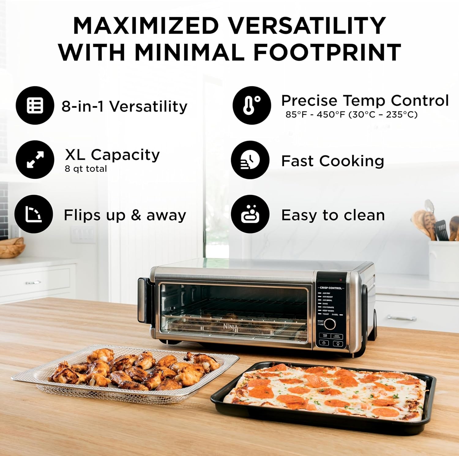 ninja-digital-air-fry-countertop-oven-8-in-1-xl-silver-sp101-air-fry-air-roast-broil-bake-toast-bagel-dehydrate-keep-warm-1800w-flip-up-away