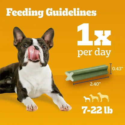 Pedigree Dentastix Small & Toy Breed Dog Dental Treats, Fresh, 102 Count | Triple Action Dental Care, Reduces Tartar, Cleans Teeth, Freshens Breath, for Dogs 7-22 Lbs, No Added Sugar/Fillers8