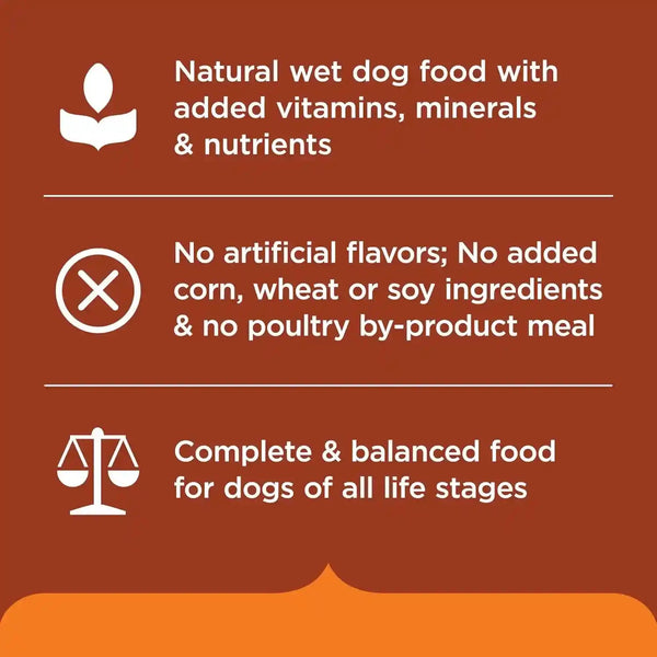 Nutrish Savory Favorites Wet Dog Food Variety Pack, 8 Oz Tubs (Rachael Ray) | Pack of 6, Includes 3 Delicious Flavors of Chicken Paw Pie, Hearty Beef Stew & Savory Lamb Stew, No Artificial Flavors4