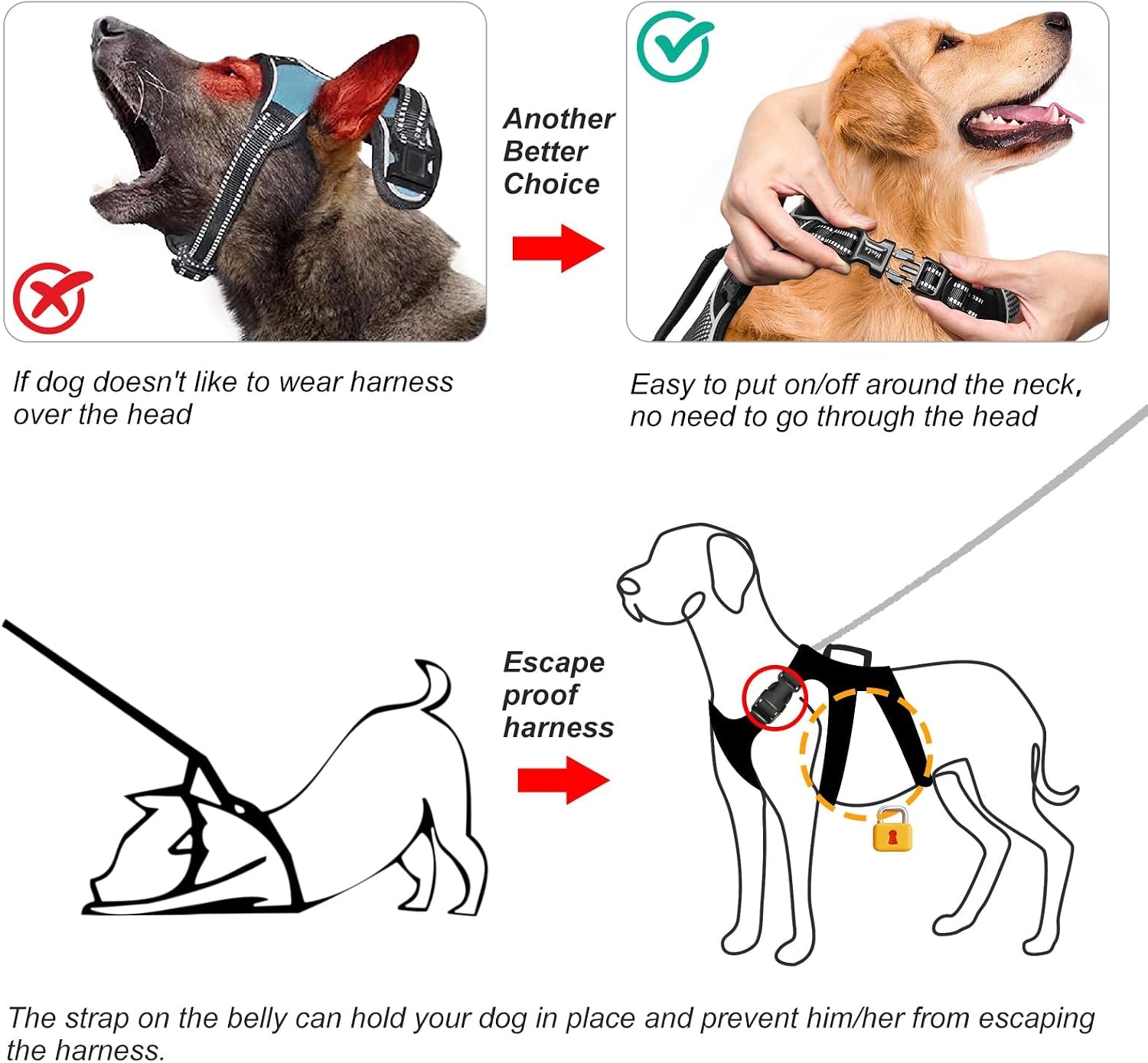 heele-dog-harness-escape-proof-dog-harness-release-on-neck-no-pull-reflective-adjustable-vest-with-durable-handle-dog-harness-for-outdoor-training-walking-dog-harness-for-large-active-dogs-l