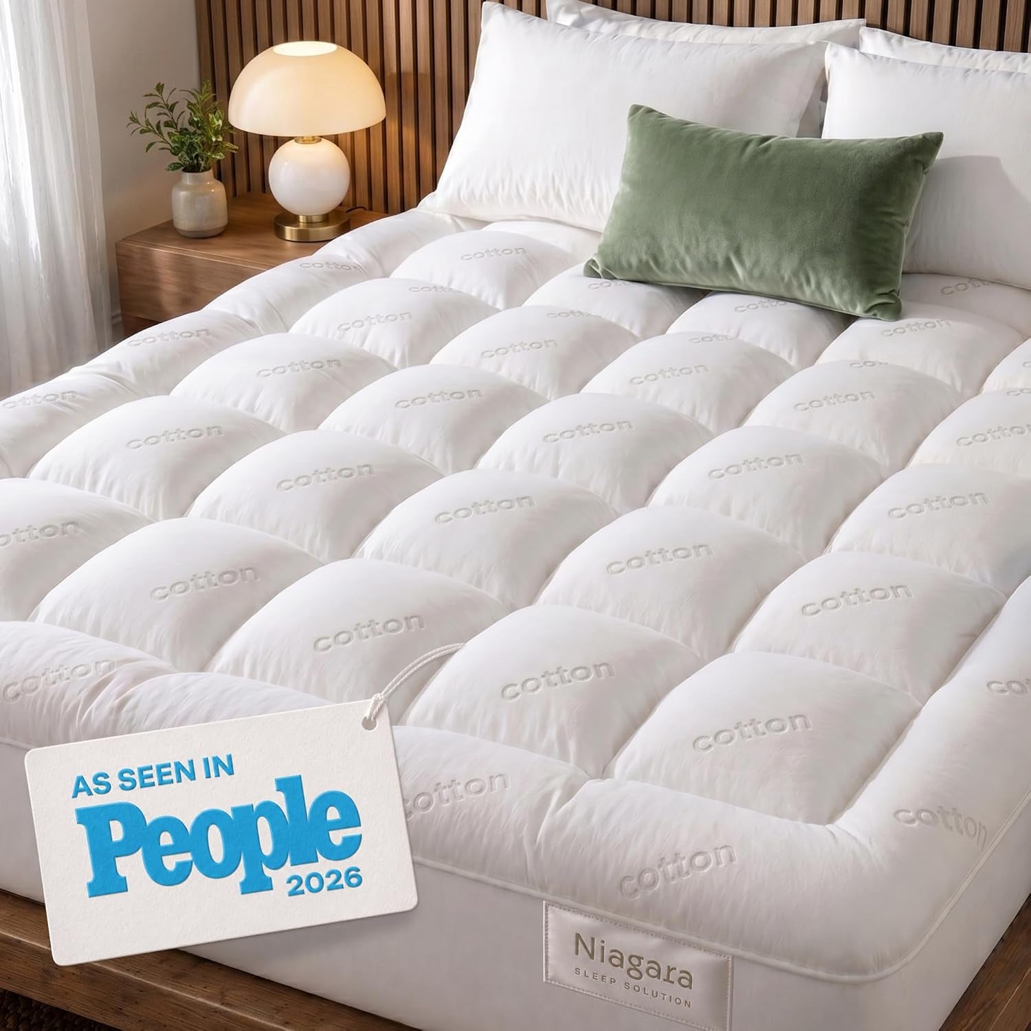 100-cotton-top-cooling-mattress-topper-queen-size-cloud-like-mattress-pad-breathable-20-deep-pocket-back-pain-relief-perfect-for-hot-sleepers-white