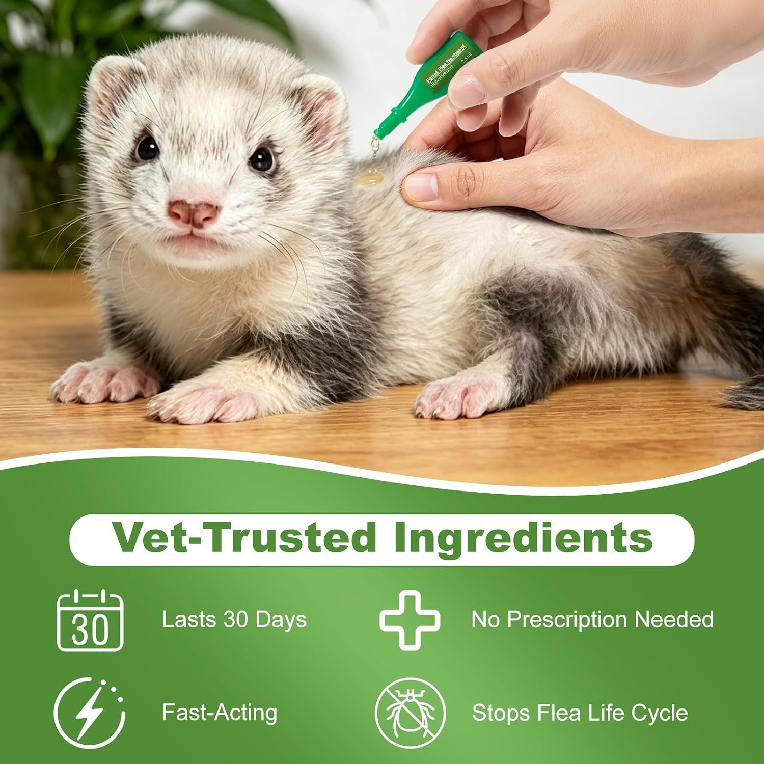 ferret-flea-prevention-4-month-supply-2-5-ml-high-volume-tube-for-multi-ferret-households-1-lb-ndc-non-nitenpyram-code